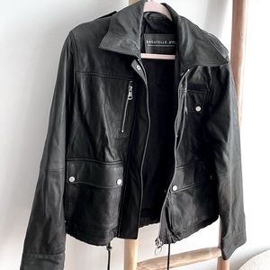 Bagatelle Black Leather Jacket